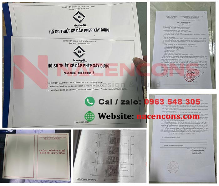 hồ sơ cấp phép xây dựng nacencons